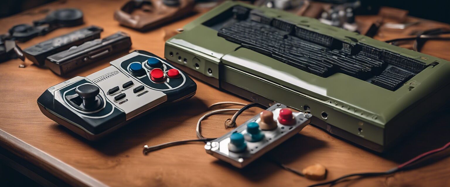 Tools for refurbishing handheld console